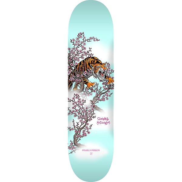 Powell Peralta Sakura Yosozumi Tiger Skateboard Deck