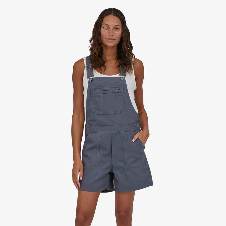 Patagonia - Women's Stand Up® Overalls - 5" Smoulder Blue
