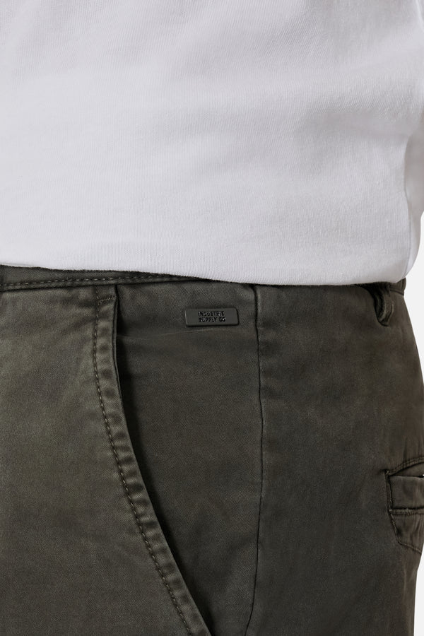 INDUSTRIE - The New Washed Cuba Short - Dark Sage