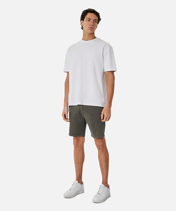 INDUSTRIE - The New Washed Cuba Short - Dark Sage
