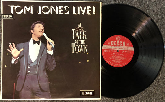 TOM JONES Live! At The Talk Of The Town Lp Decca Stereo Ex