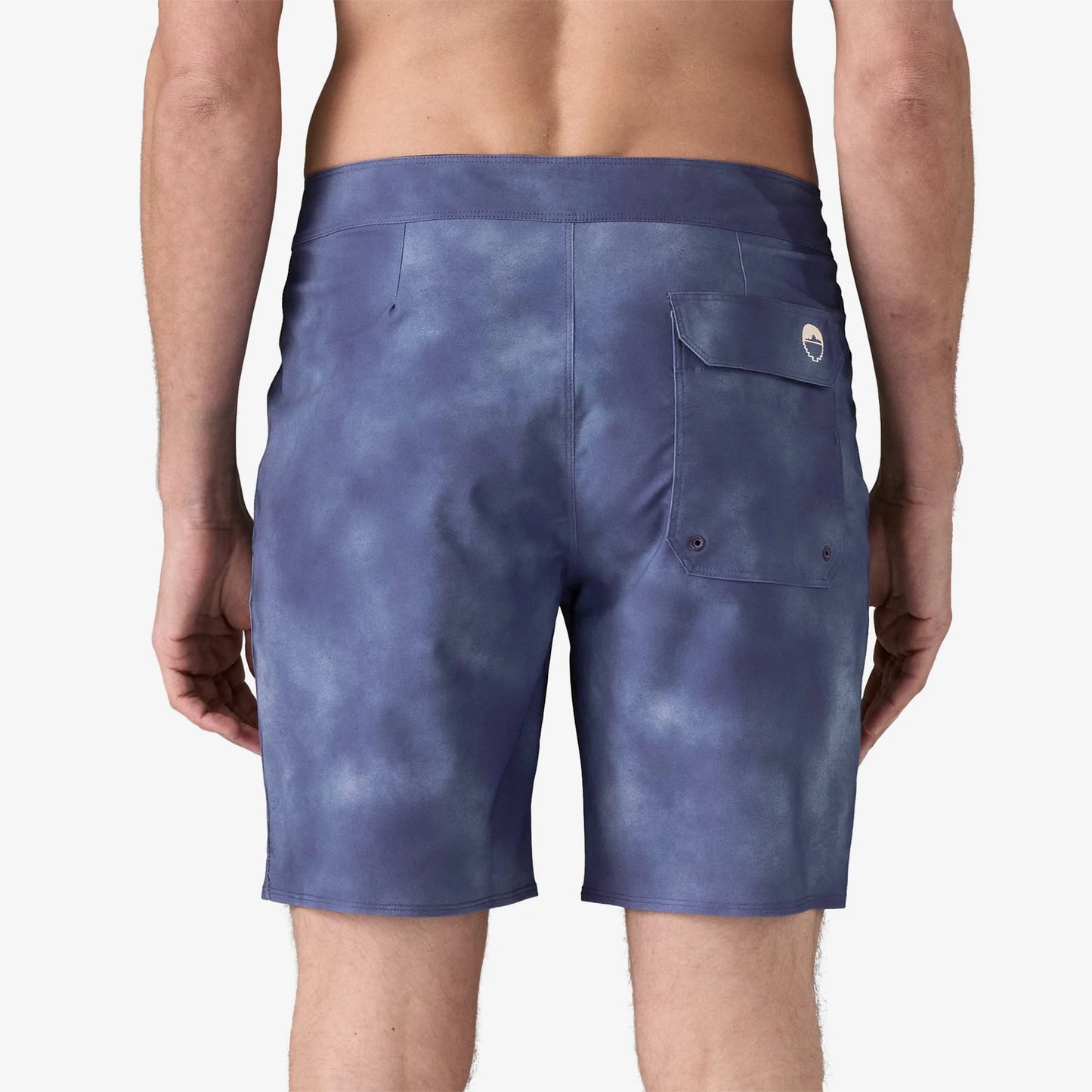 PATAGONIA - Men's Hydropeak Boardshorts - 18 In. - Sea Spray : Concrete Purple