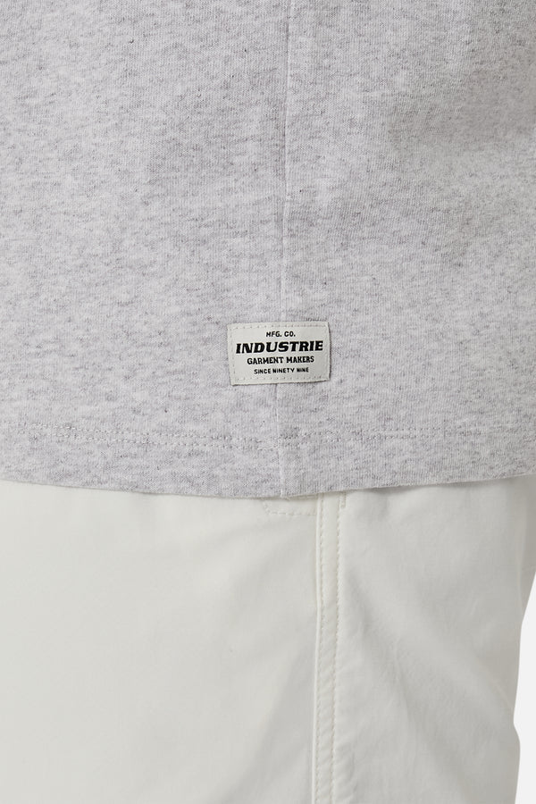 INDUSTIRE - The Del Sur Sleeveless Tee - New Marle Grey
