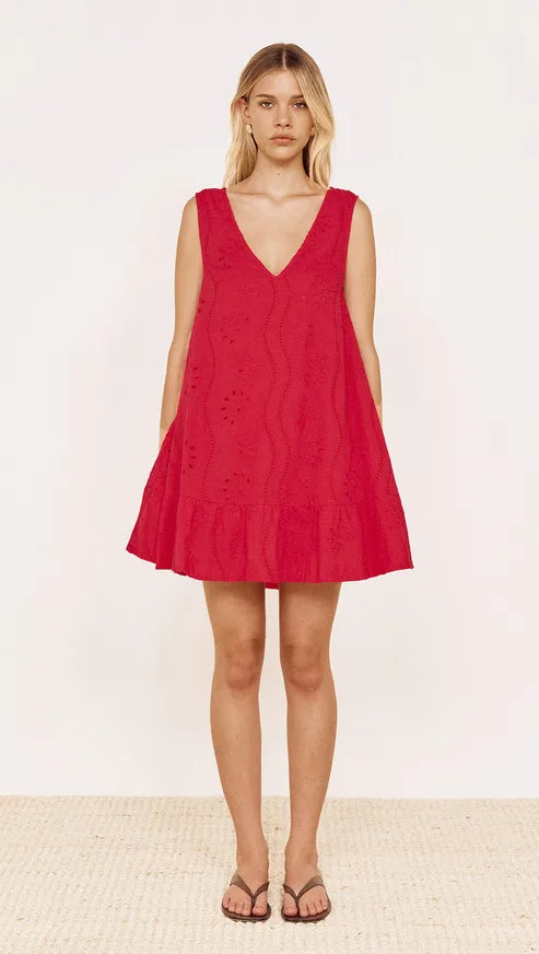 MINKPINK - Ines Mini Dress - RED