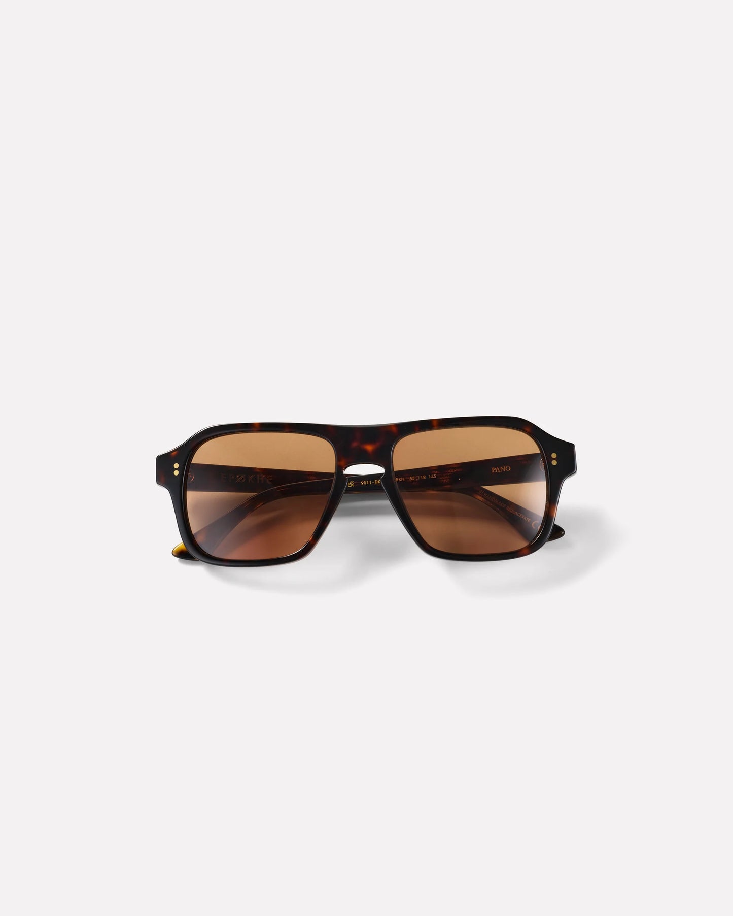 EPOKHE EYEWEAR - Pano - Dark Tortoise Polished / Brown