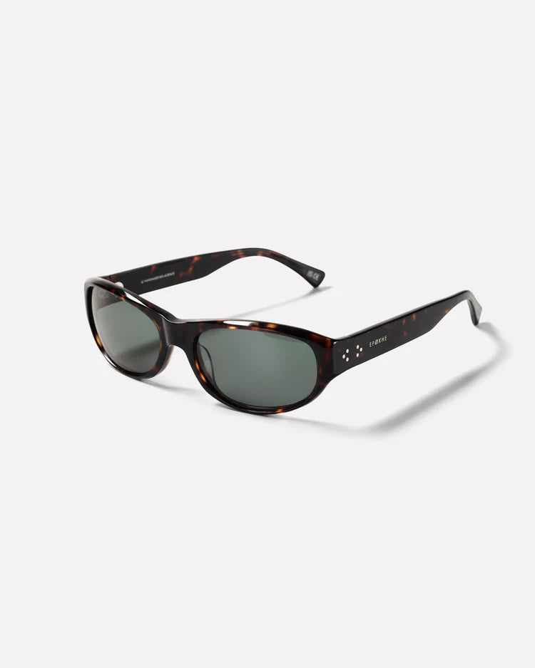 EPOKHE EYEWEAR - Dome - Dome - Dark Tortoise Polished / Green