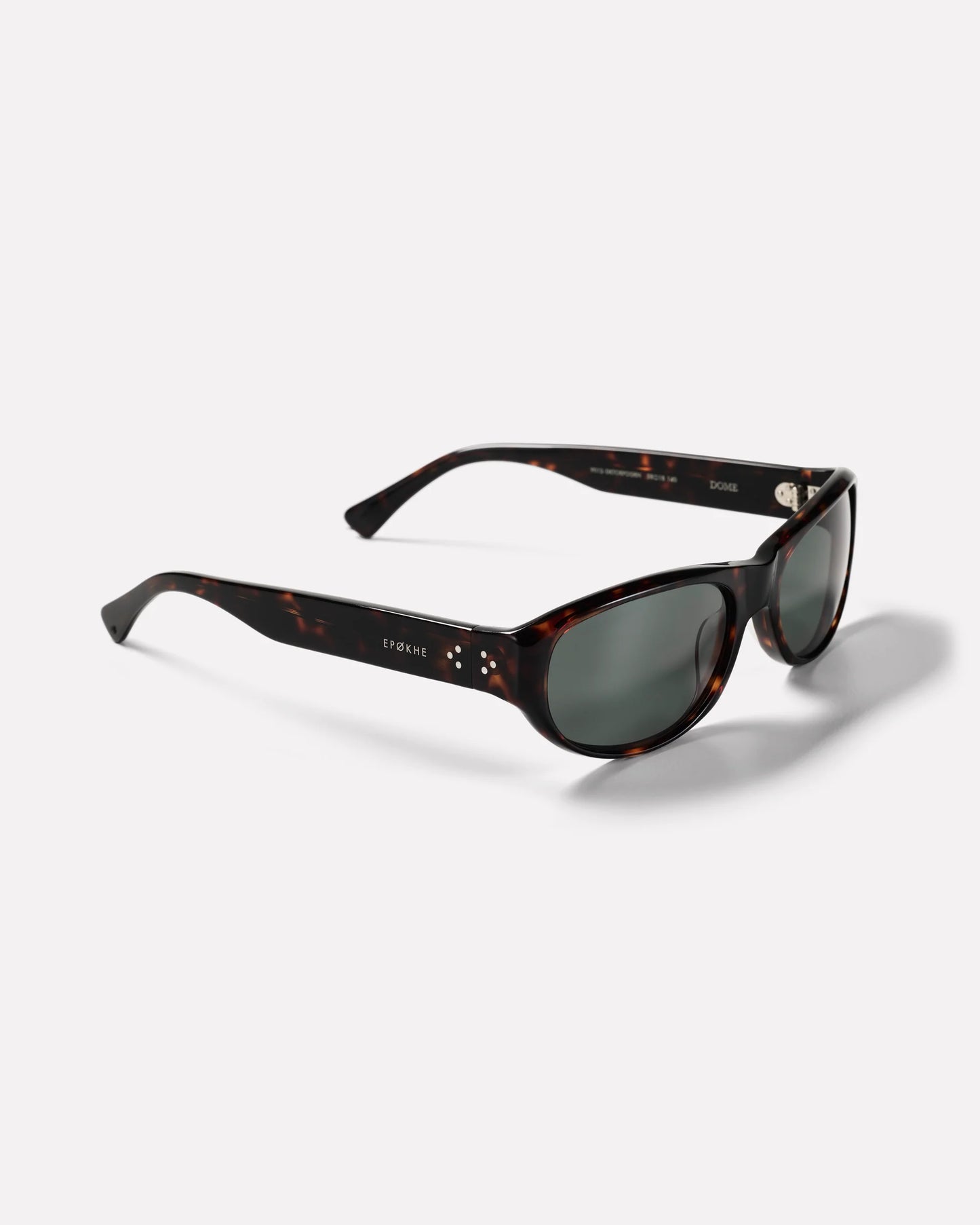 EPOKHE EYEWEAR - Dome - Dome - Dark Tortoise Polished / Green