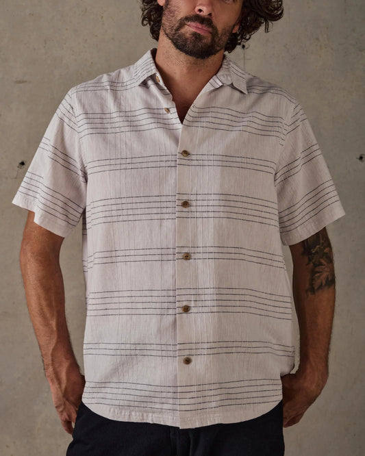 McTAVISH - Hemp Shirt - White Multi