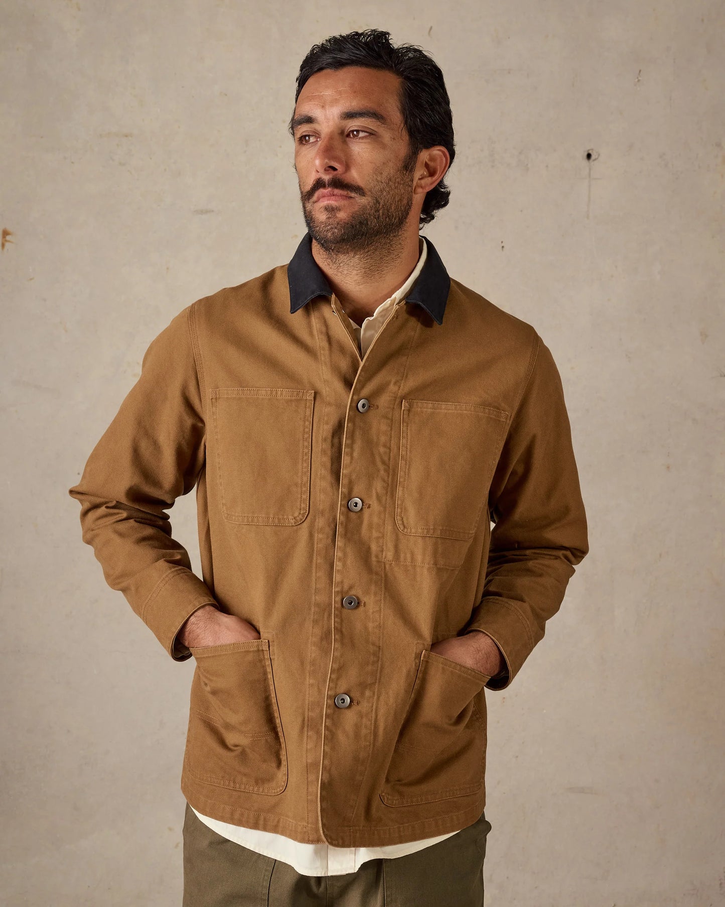 McTAVISH - Canvas Jacket Tan