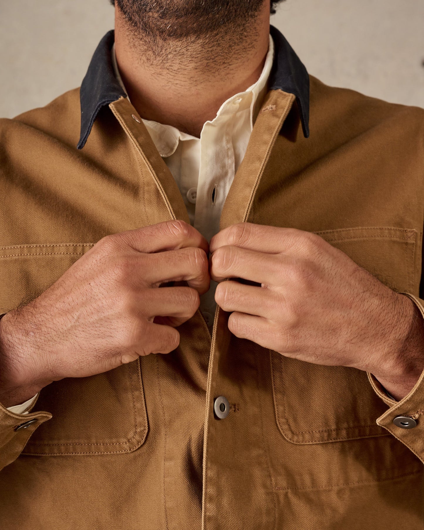 McTAVISH - Canvas Jacket Tan