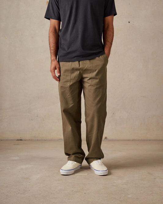 McTAVISH - Twill Pant - GREEN