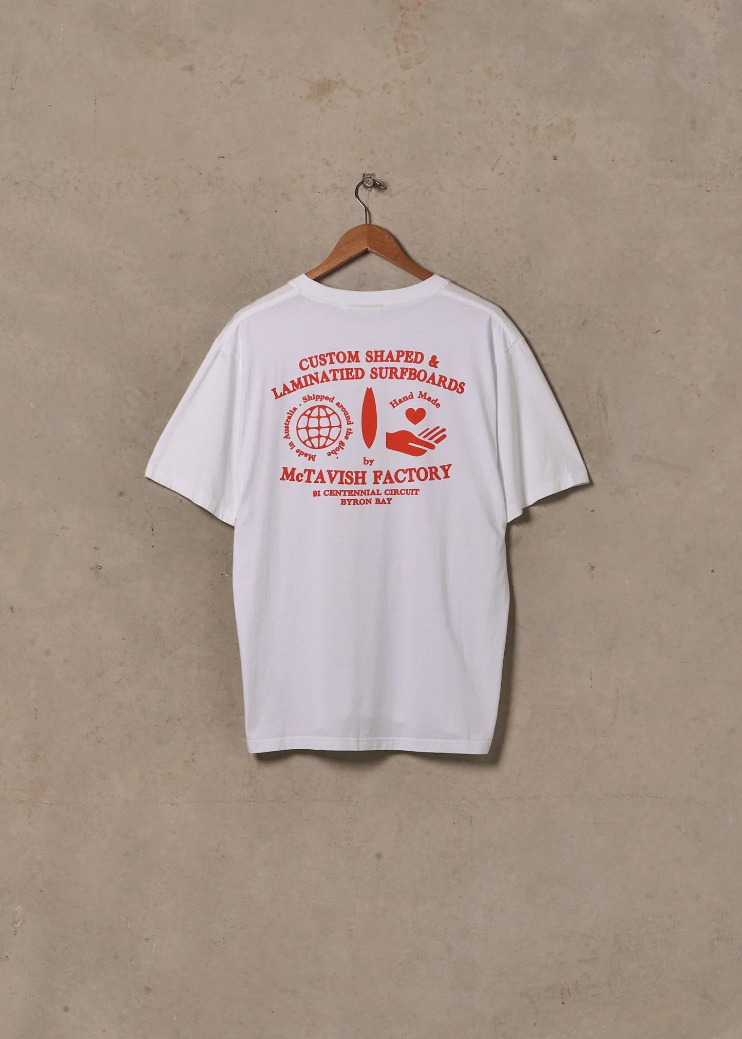 McTAVISH - Global Tee - White