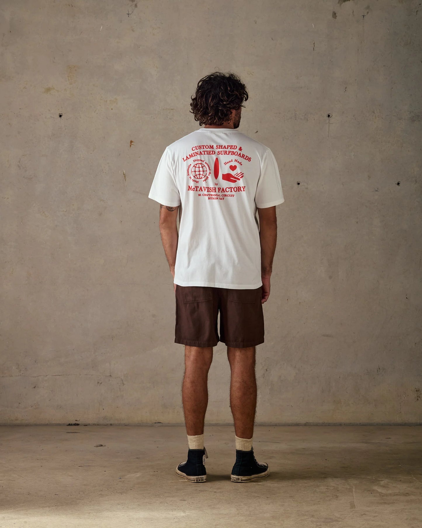 McTAVISH - Global Tee - White