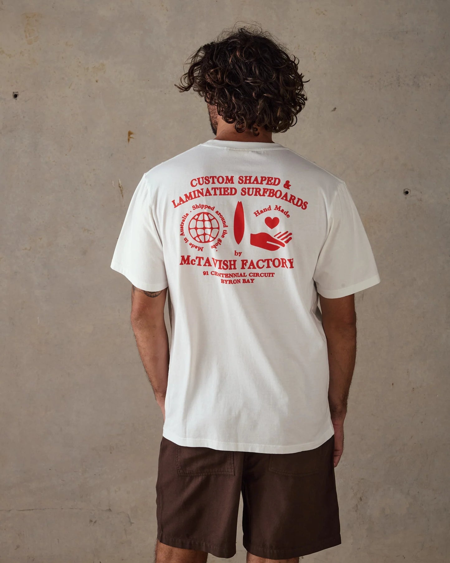 McTAVISH - Global Tee - White