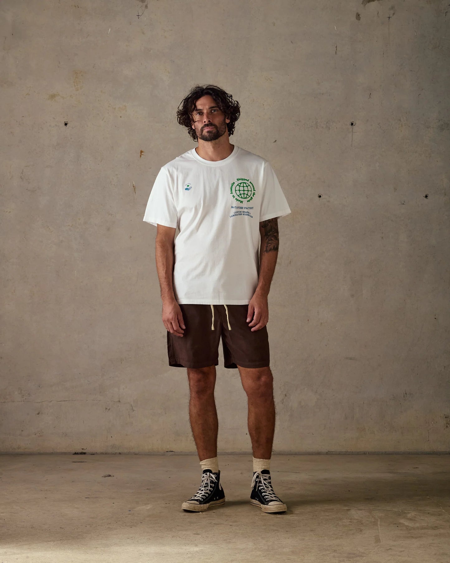 McTAVISH - Global Tee - White