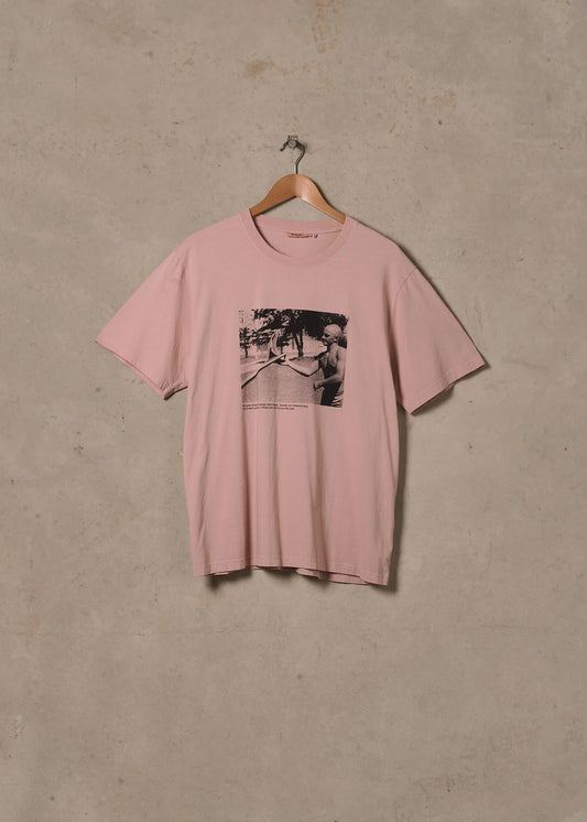 McTAVISH - Skegs Tee - Light Pink
