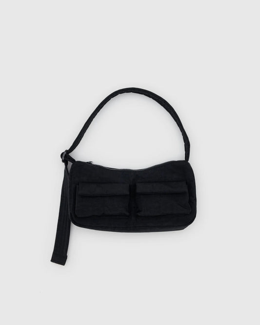 BAGGU - Cargo Shoulder Bag - Black