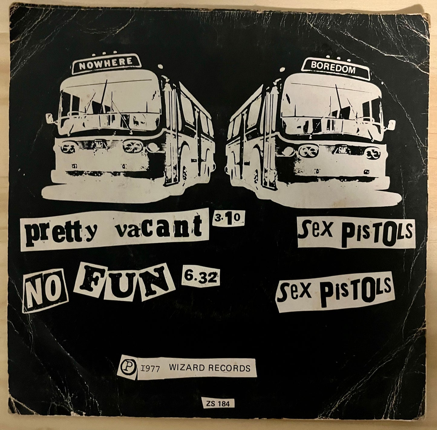 SEX PISTOLS Pretty Vacant 7” Single  Wizard Records 1977