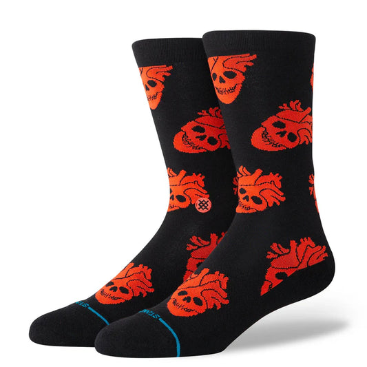 STANCE Fallin In Skull Crew - BLACK