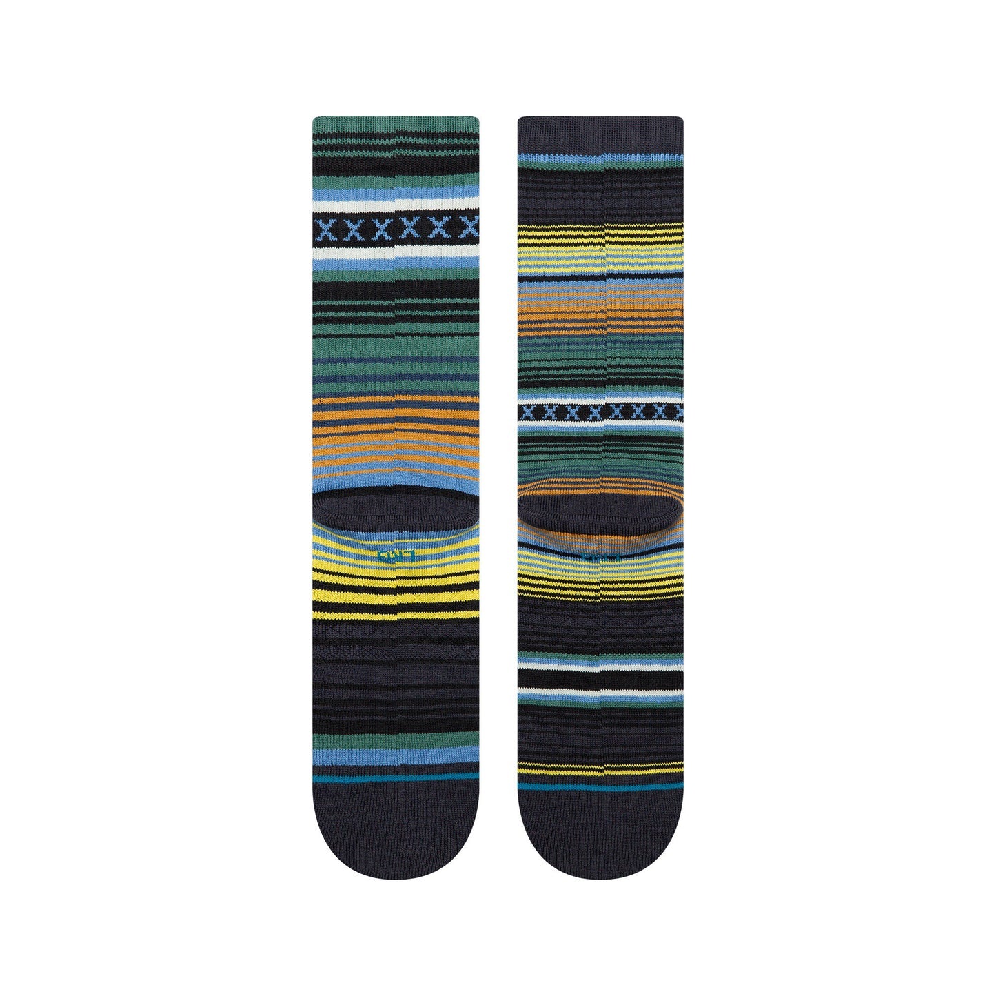 STANCE - CURREN CREW SOCKS - DEEP TEAL