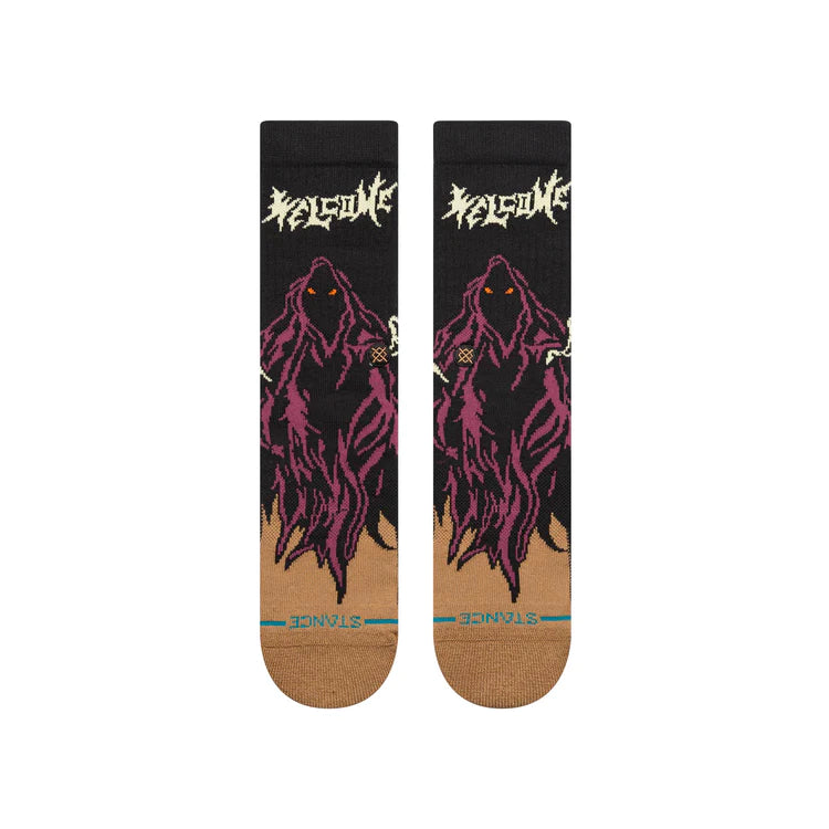 STANCE - Welcome Skelly Crew - BLACK