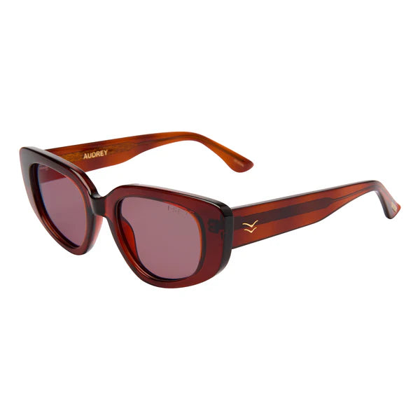 I-SEA EYEWEAR - AUDREY - Cola/Plum (Polarised)
