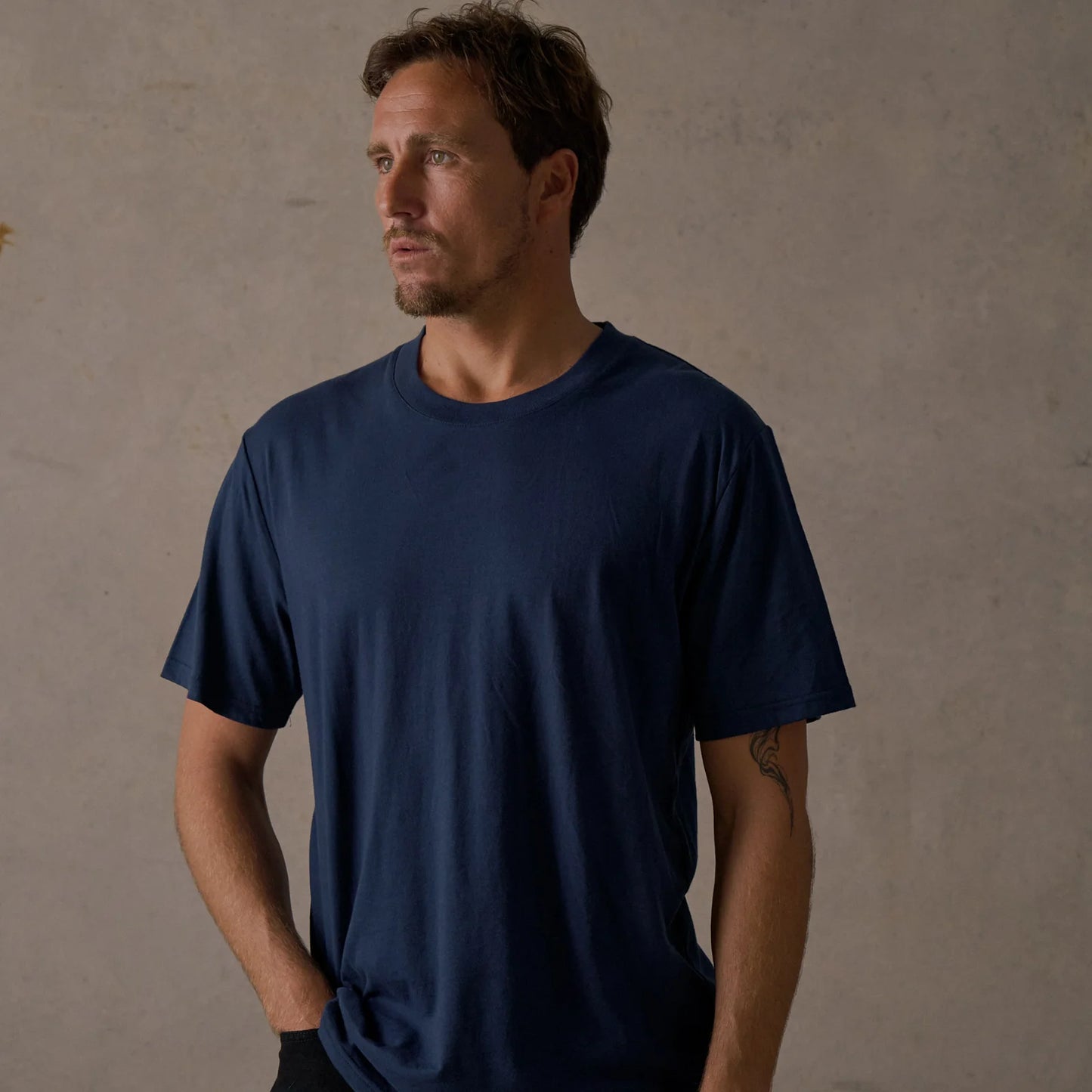 McTAVISH - Hemp Tee - BLUE