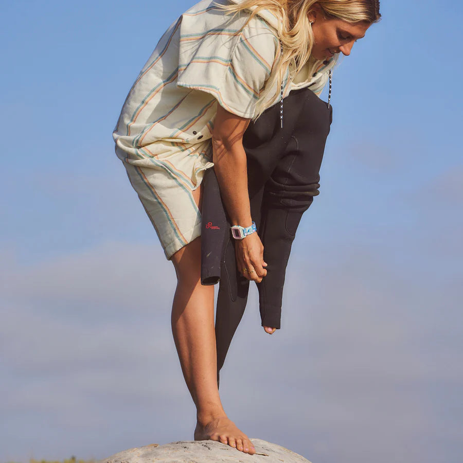 SLOWTIDE - Baja Stripe Poncho