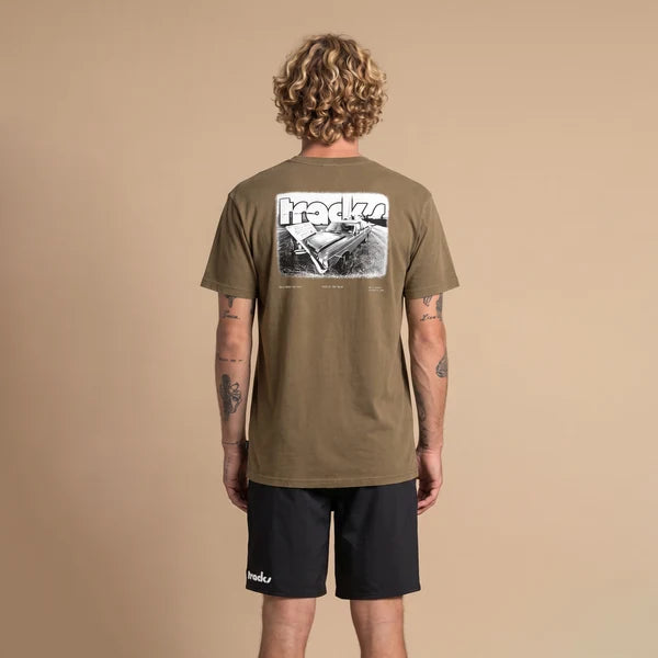 TRACKS - Bells Tee - KHAKI