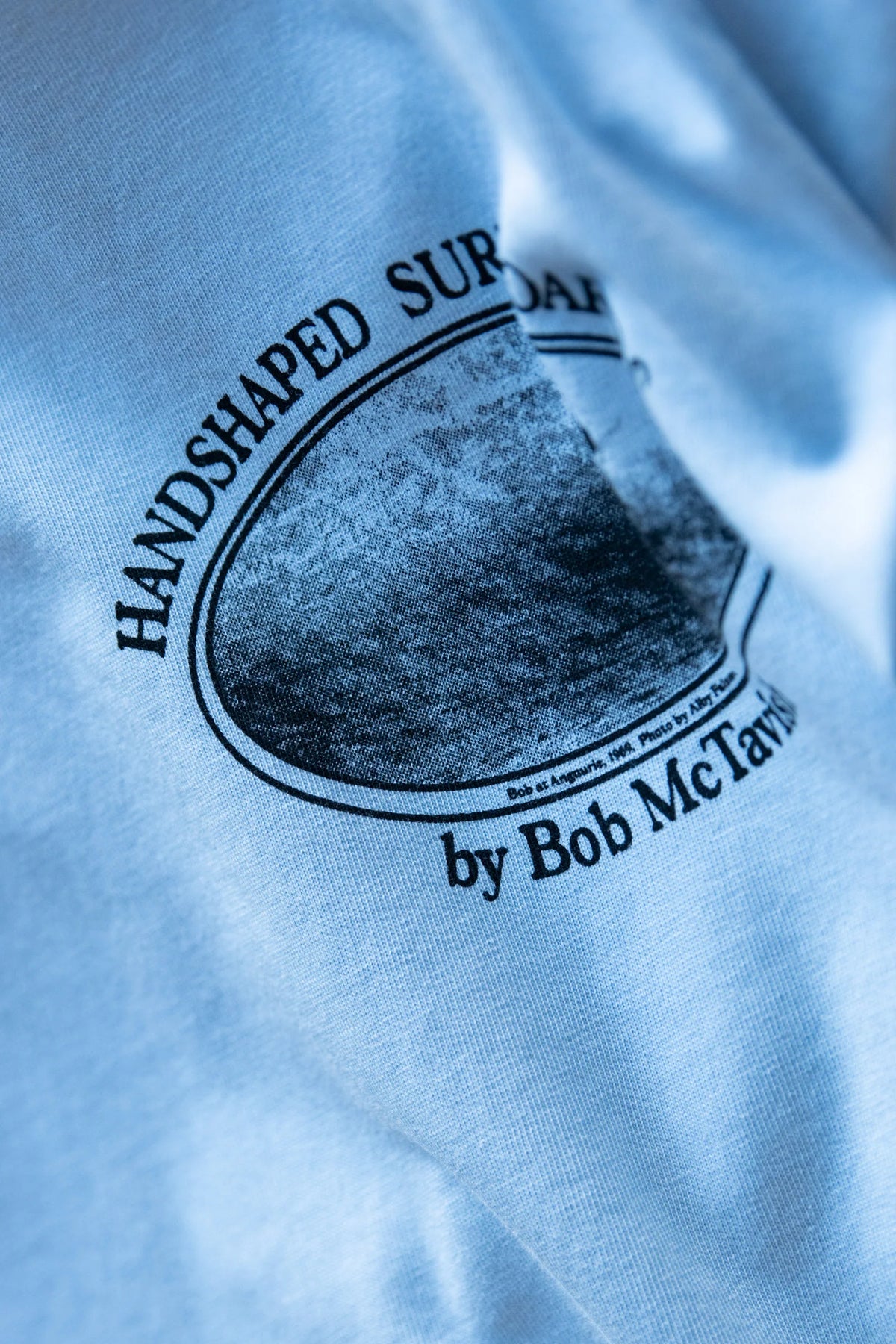 McTAVISH - Hand Shaped Tee - LIGHT BLUE