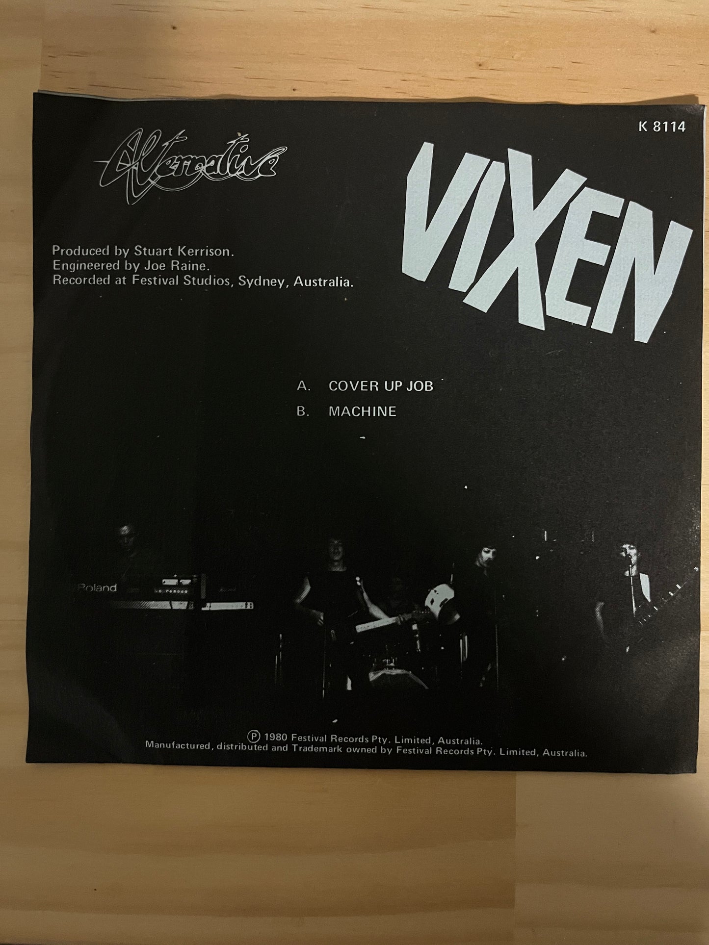 VIXEN Cover Up Job 7’’ 45 Rare Ltd Edition Mint