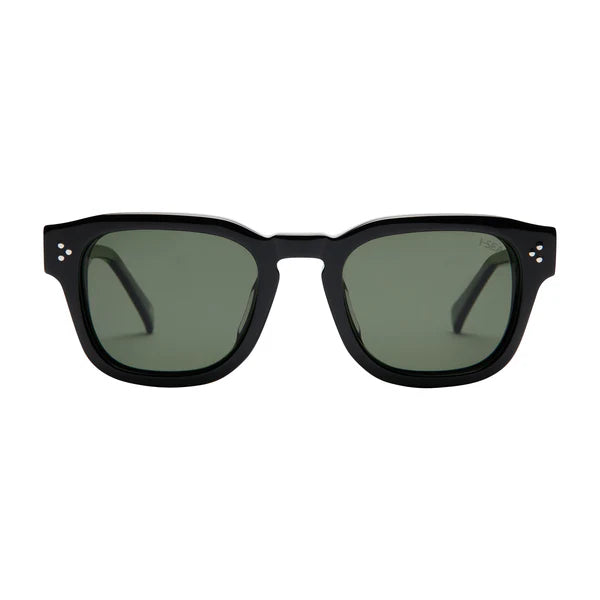 I-SEA EYEWEAR - CAMDEN -  BLACK / GREEN POLARIZED LENS