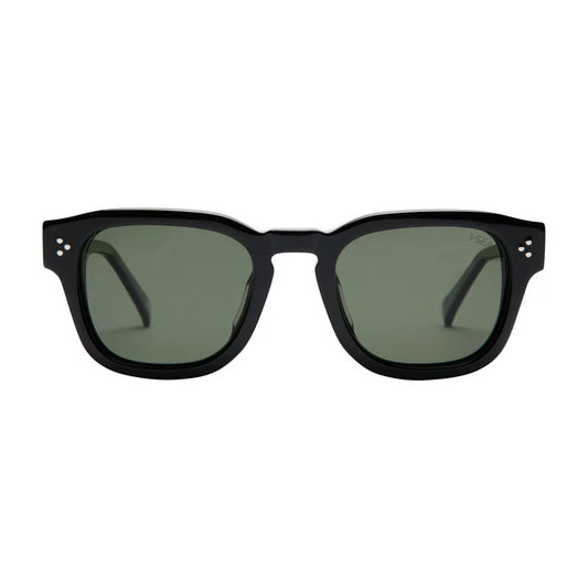 I-SEA EYEWEAR - CAMDEN -  BLACK / GREEN POLARIZED LENS