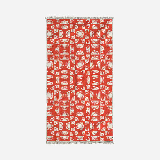 SLOWTIDE - Cheyenne Driftweave Turkish Towel - Sunburnt