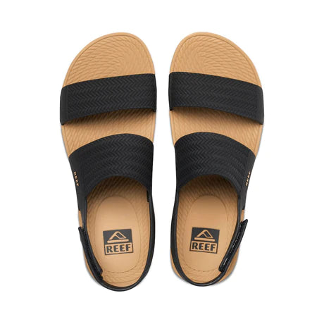 REEF - WOMENS WATER VISTA DUO- BLACK/TAN