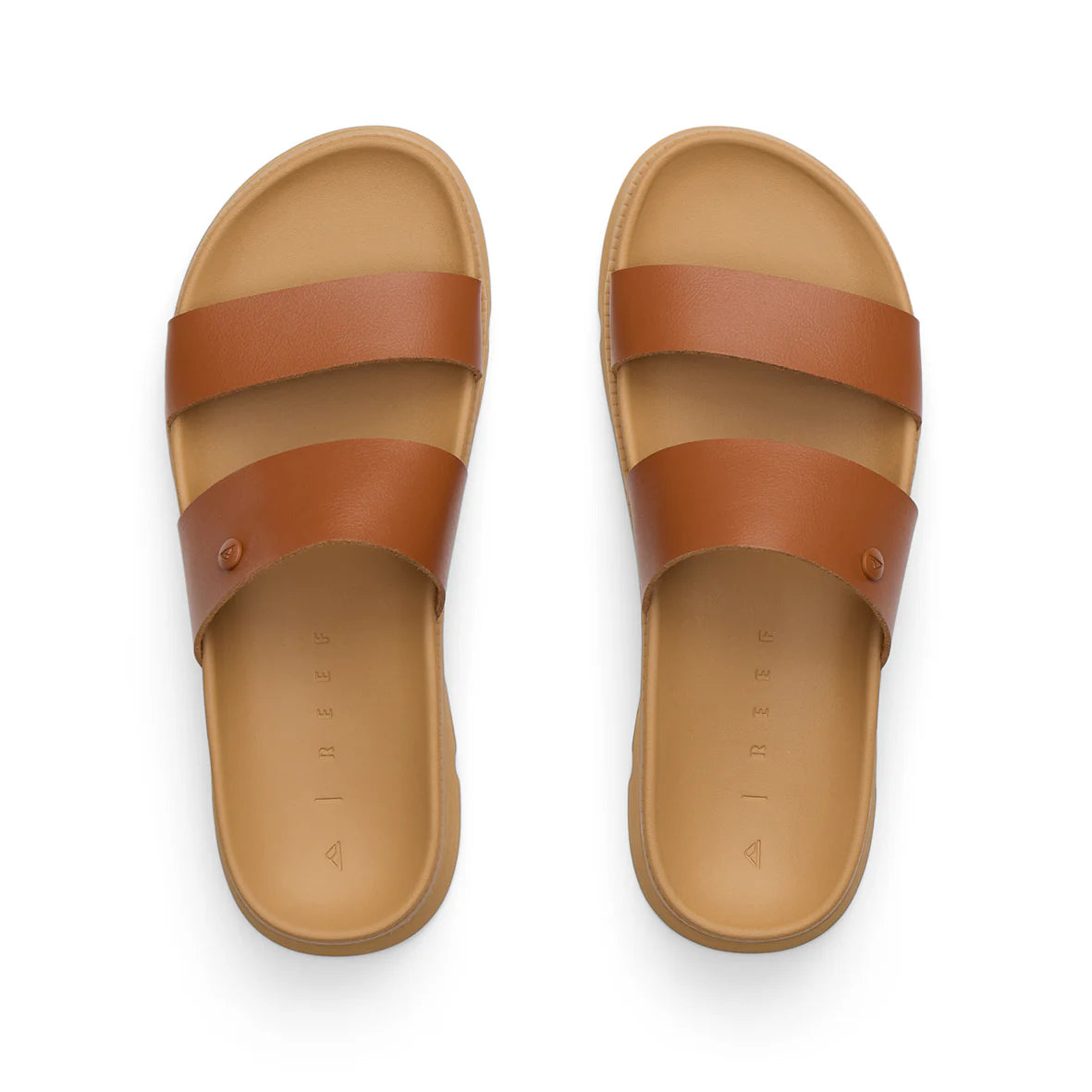 REEF - Womens Vista Luxe Thea - Leather Brown