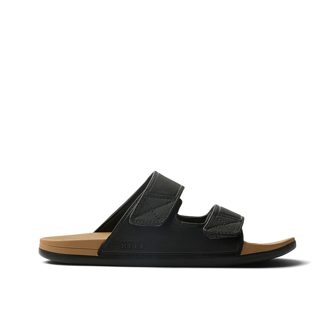 REEF - Mens Cushion Tradewind SL - Black / Tan