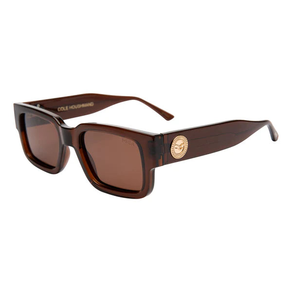 I-SEA EYEWEAR - COLE   HOUSHMAND - TAUPE / BROWN POLARISED LENS