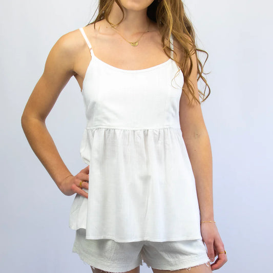 CARVE - Maui Cami Top - White