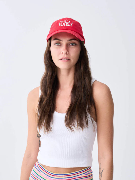 NEAR THE SEA - Chilli Marg Cap - RED