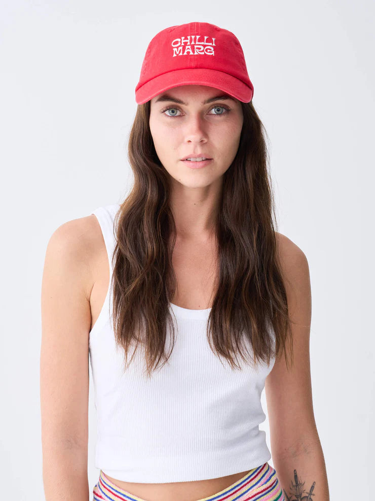 NEAR THE SEA - Chilli Marg Cap - RED