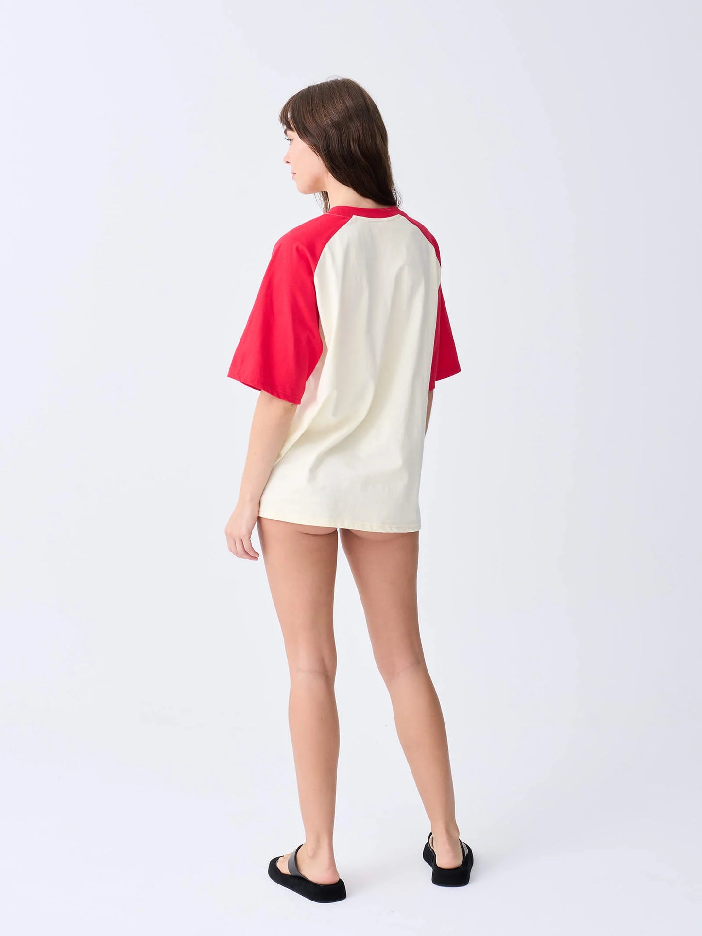 NEAR THE SEA - Chilli Marg Raglan Tee