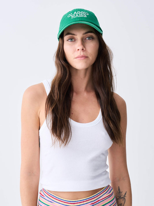 NEAR THE SEA - Classic Marg Cap - Green