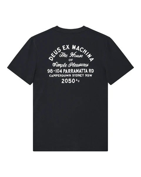 DEUS - Drovers Dog Tee - BLACK