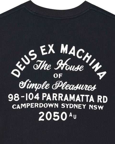 DEUS - Drovers Dog Tee - BLACK