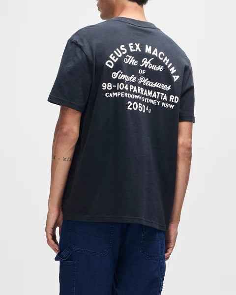 DEUS - Drovers Dog Tee - BLACK