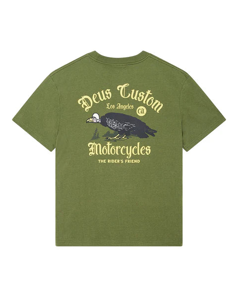 DEUS - Beep Beep Tee - Pine Green