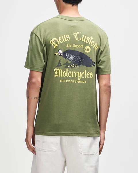 DEUS - Beep Beep Tee - Pine Green