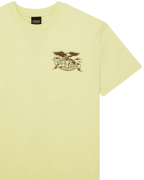 DEUS - Claw-Some  Whizz Tee - Canary Yellow