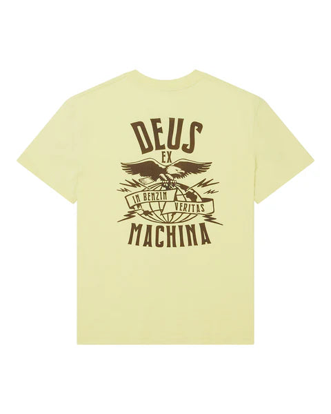 DEUS - Claw-Some  Whizz Tee - Canary Yellow